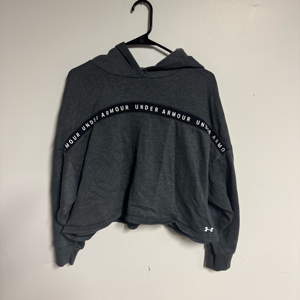 Under Armour Women's Charcoal Hoodie Sweater